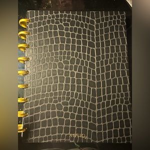 SOLD…. Notiq Black Croco Luxe Executive Notebook
